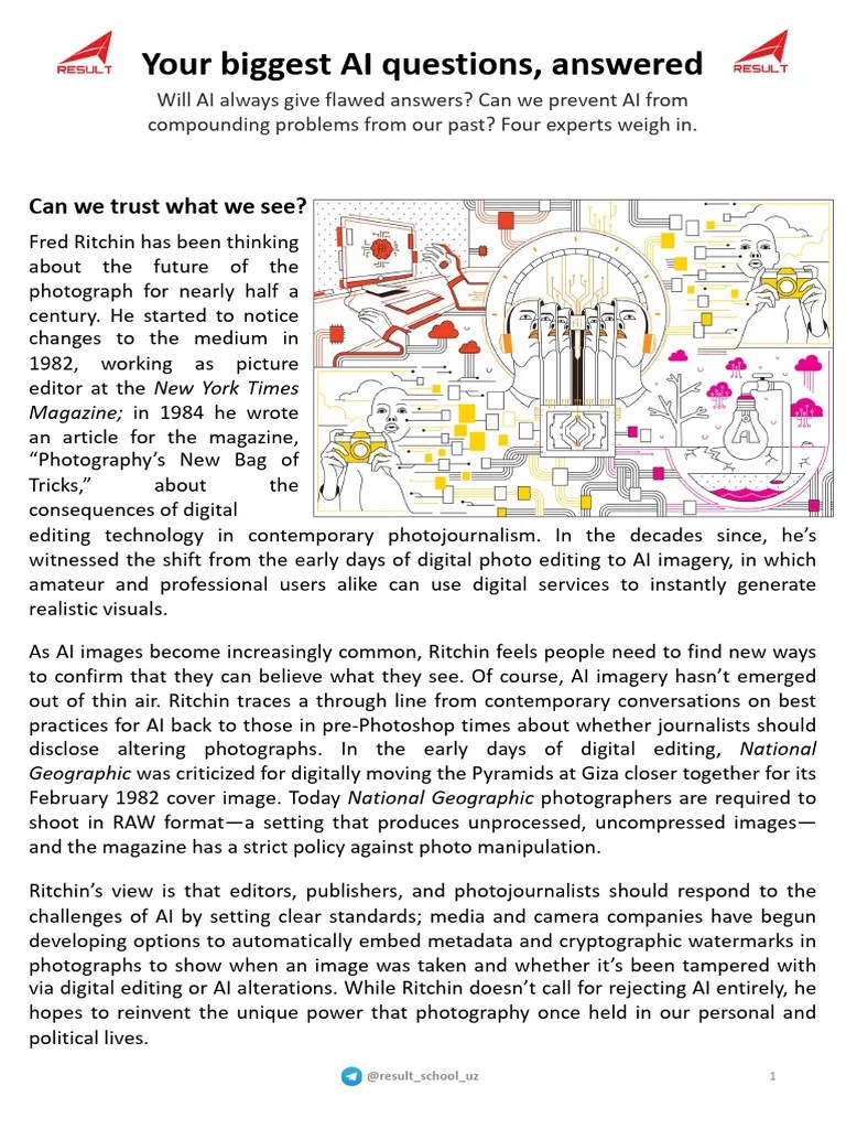 Your Biggest AI Questions, Answered PDF Data Center Artificial