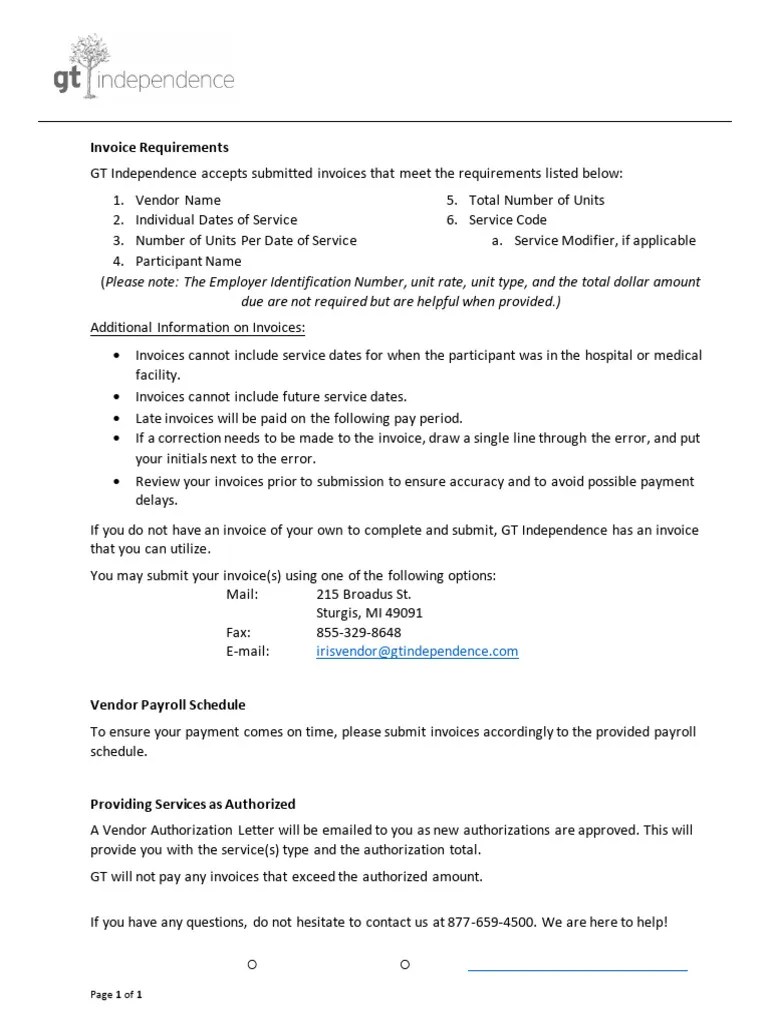 GT Independence 2025 Payment Schedule PDF Workweek And Weekend