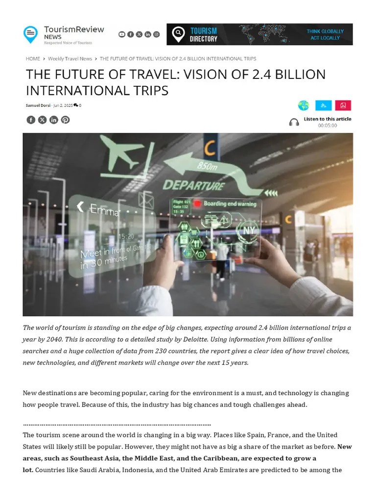 The Future of Travel PDF