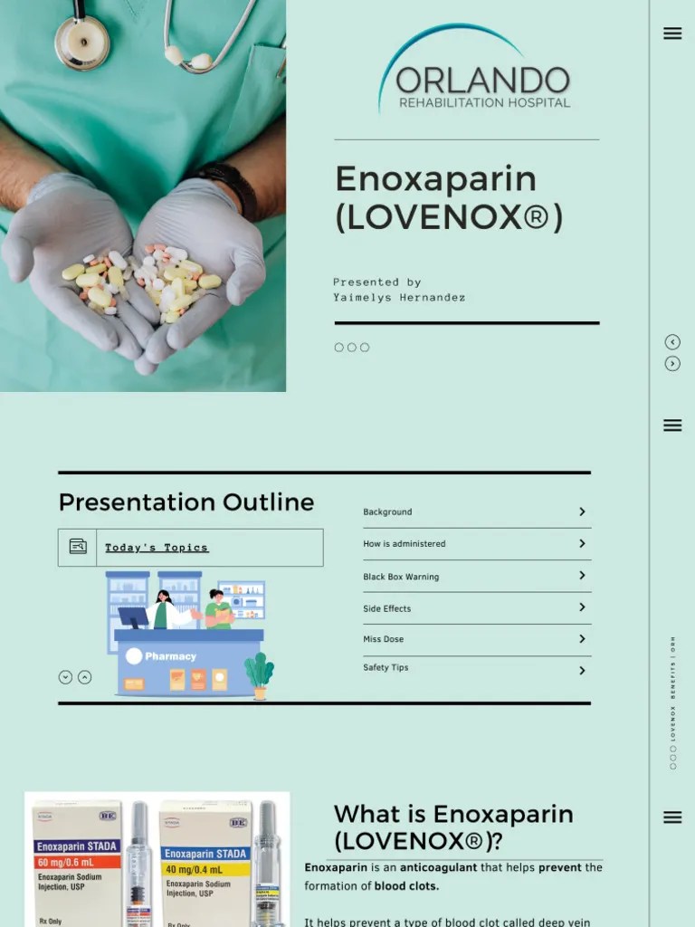 YH Lovenox Presentation PDF