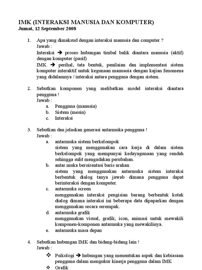 IMK | PDF