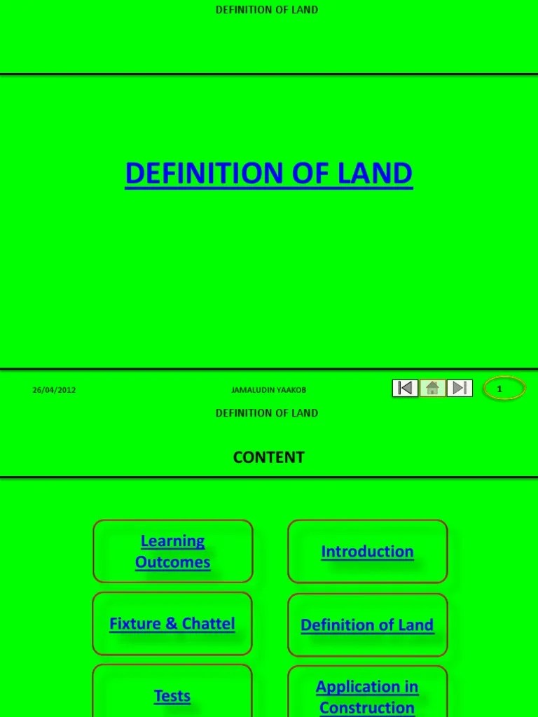 Definition of Land Law And Economics Private Law