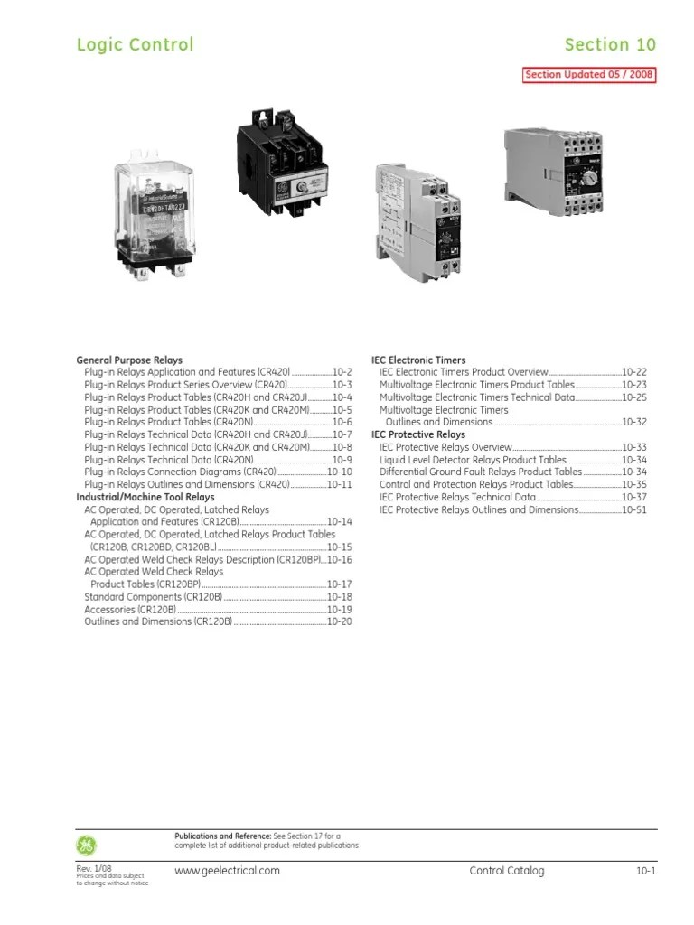 Ge Electrical | Relay | Switch