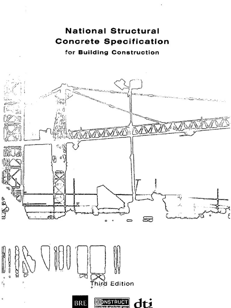 National Structural Concrete Specification Specification (Technical