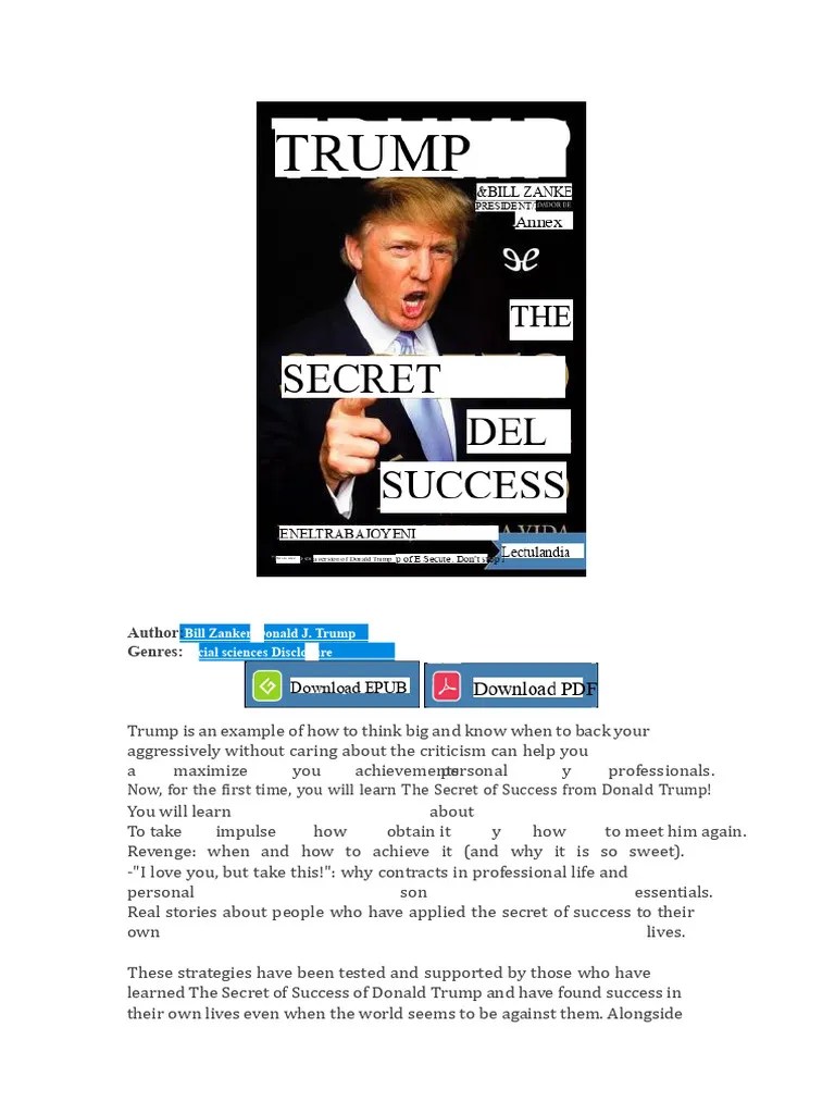 Donald Trump PDF