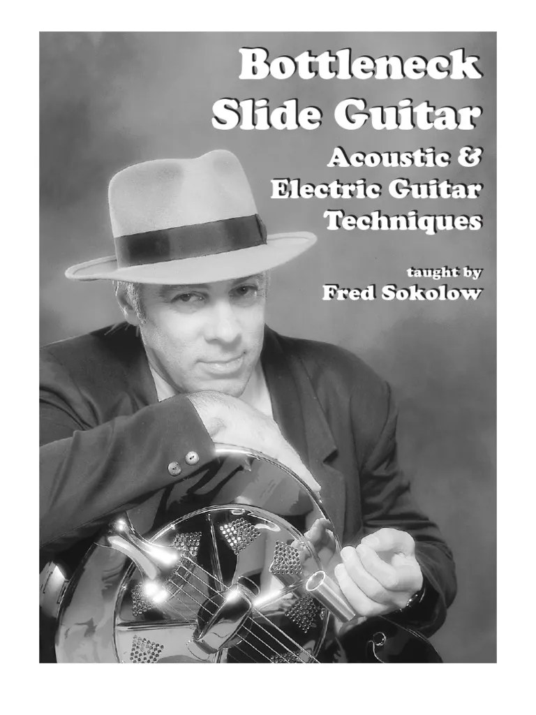 Bottleneck Slide Guitar Fred Sokolo PDF Guitars Necked Lutes