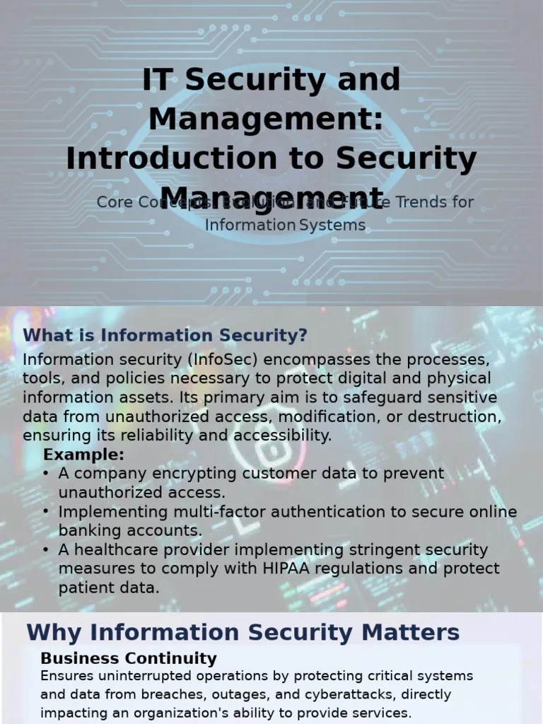 Lesson 1 Introdction To Is Security PDF Security Computer Security