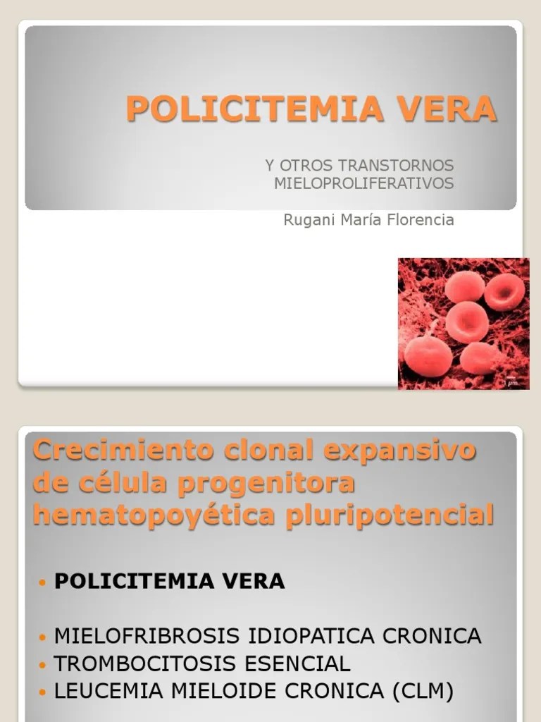Policitemia Vera | PDF | Hematology | Tissue (Biology)