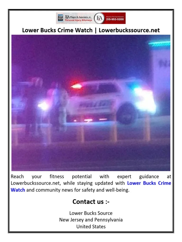 Lower Bucks Crime Watch Pdf