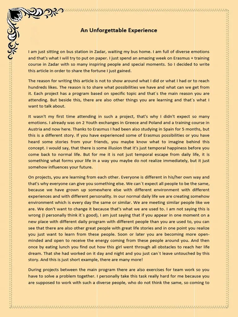 An Experience 2 PDF