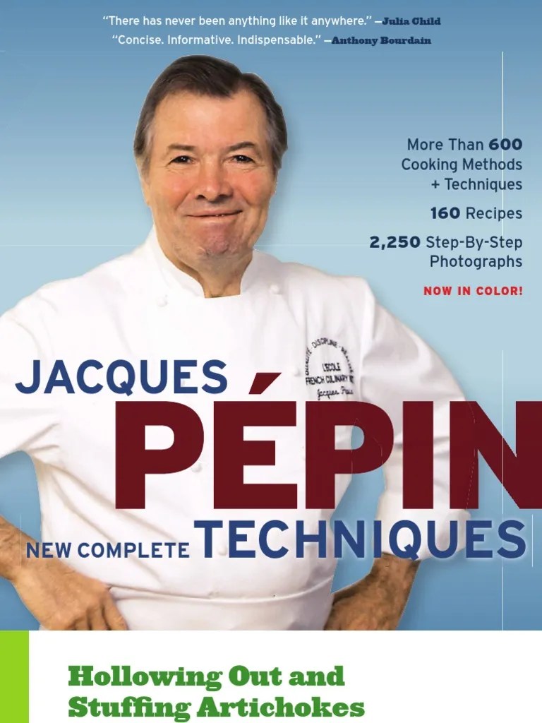 JACQUES PEPIN NEW COMPLETE TECHNIQUES Sampler Egg As Food Flour