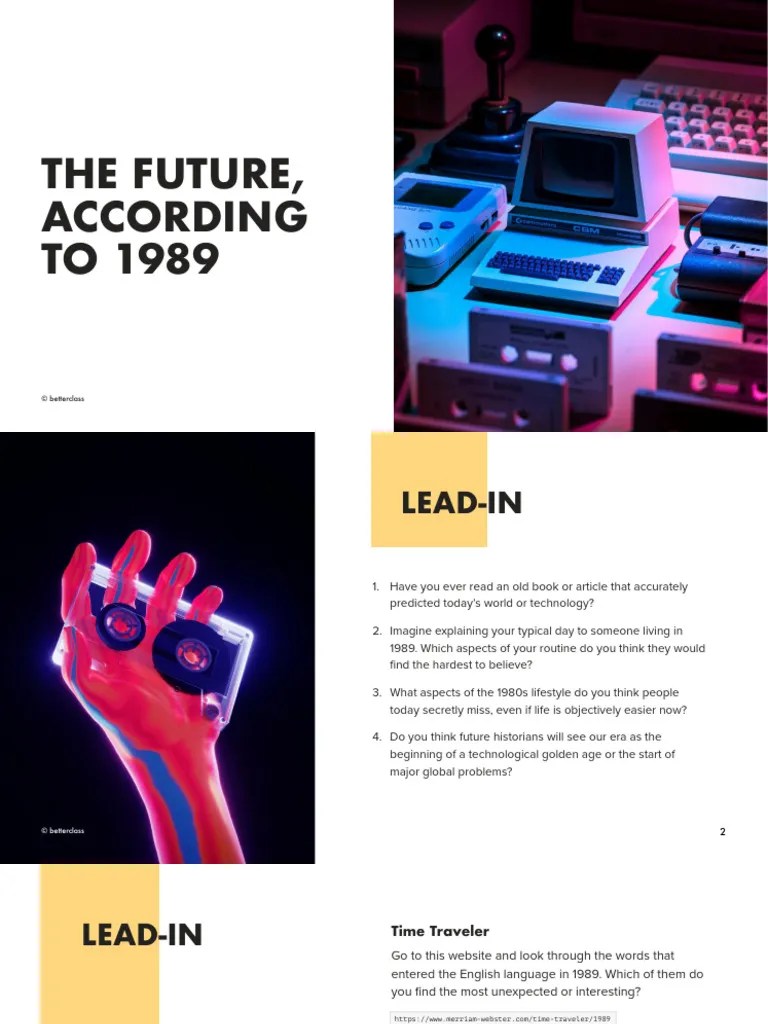 The Future According To 1989 Light PDF