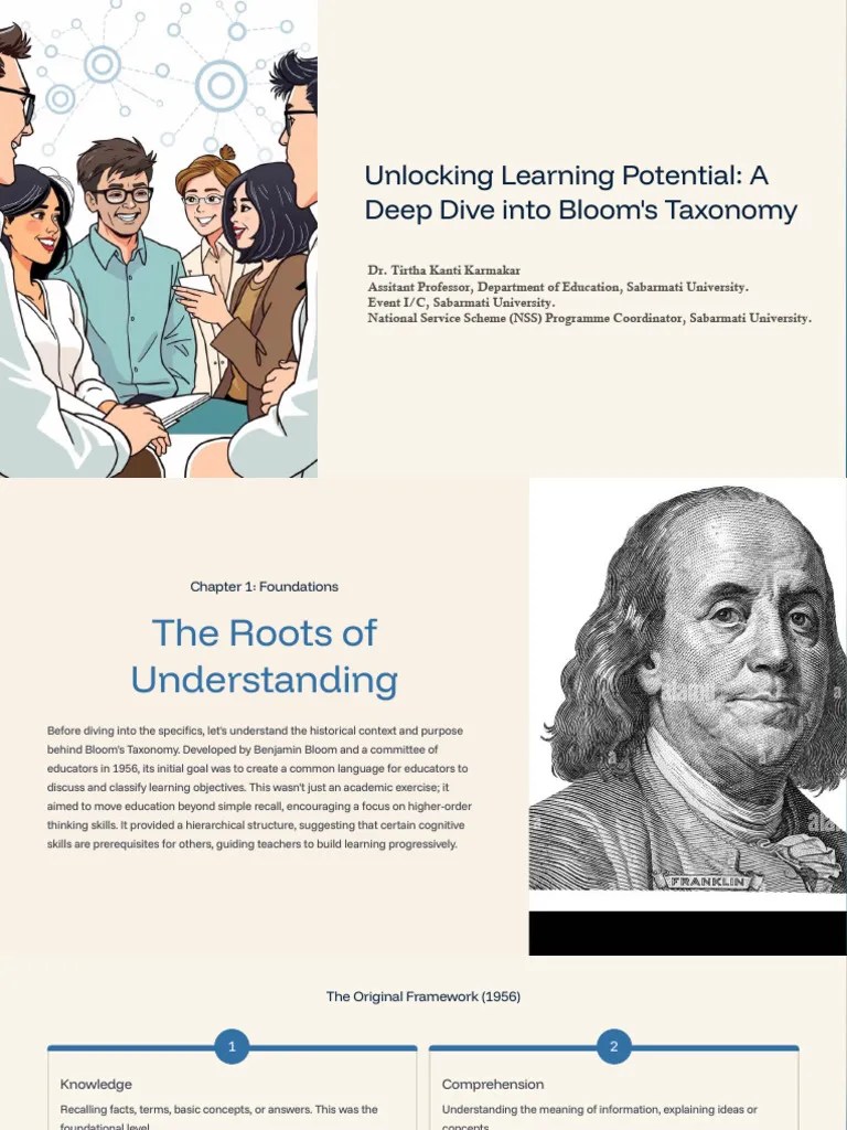 Dr. TK Karmakar UnlockingLearningPotentialADeepDiveintoBlooms