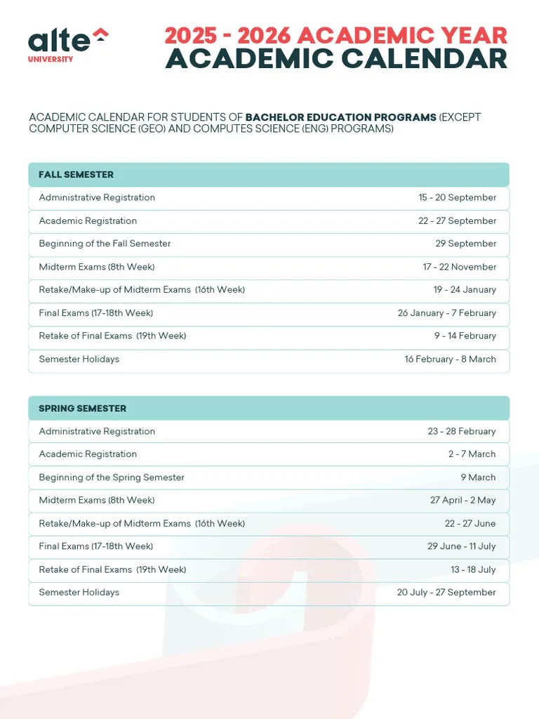 Academic Calendar. | PDF | Academic Term | Schools