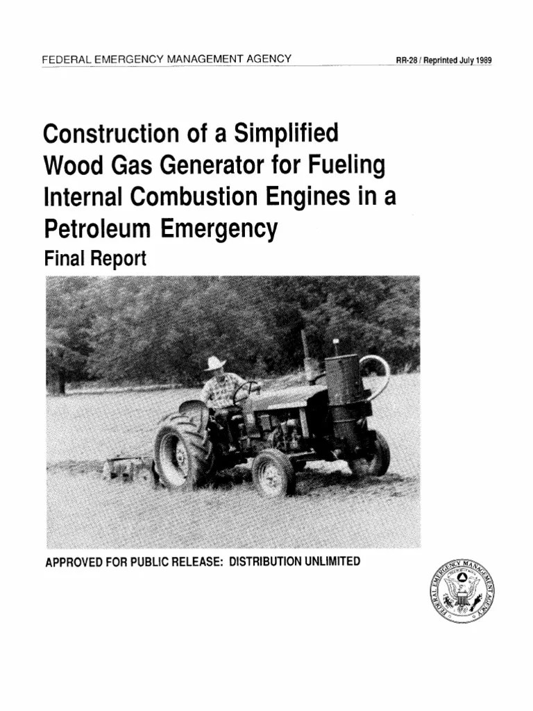 Fema Wood Gas Generator PDF