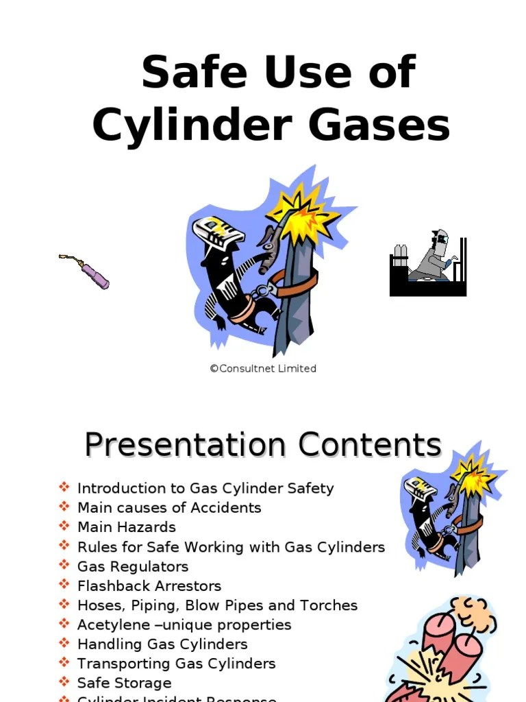 Compressed Gas Safety PDF Valve Combustion