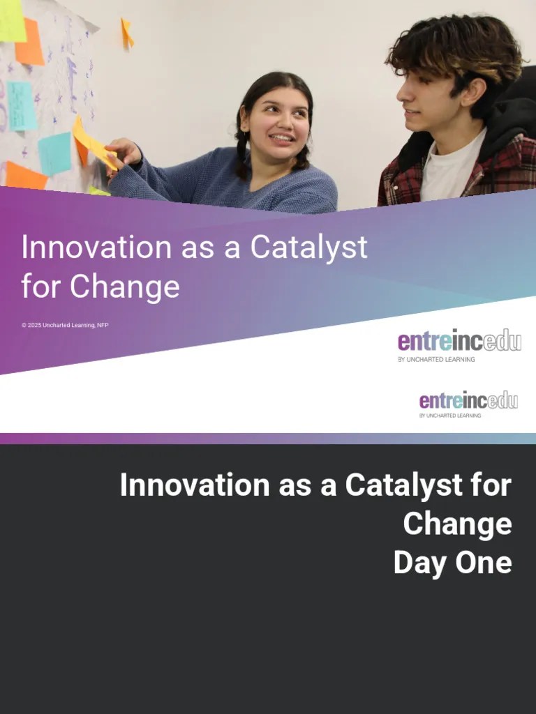 Innovation As A Catalyst For Change PDF Mindset Learning
