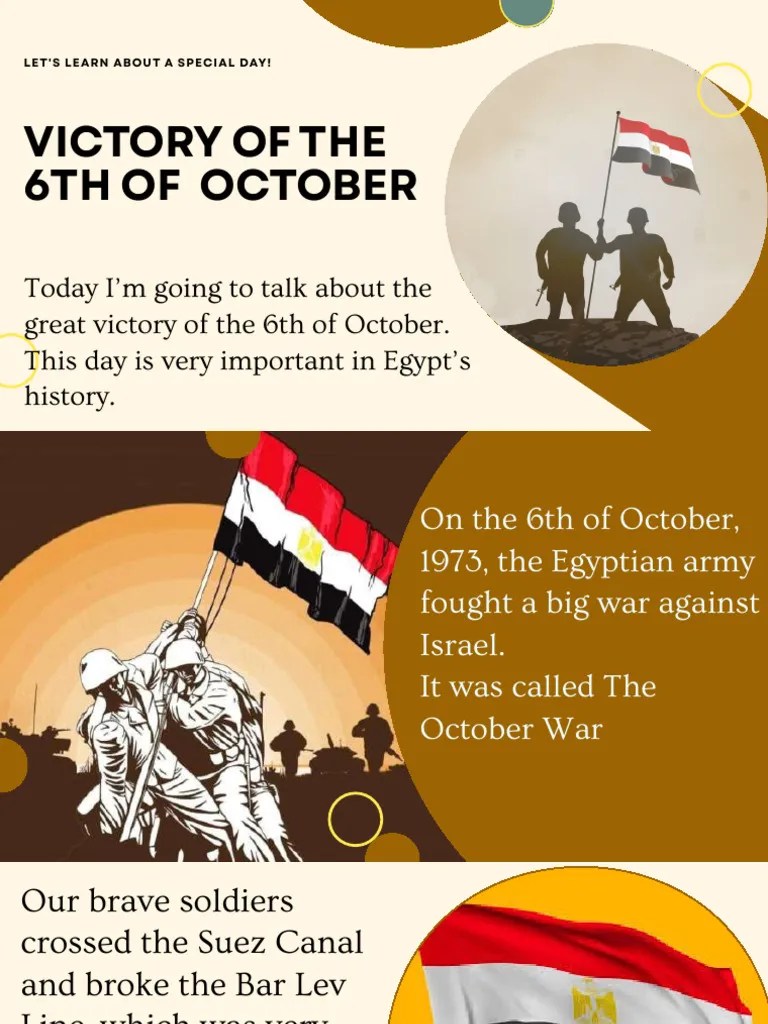6th October Victory in Egypt's History | PDF