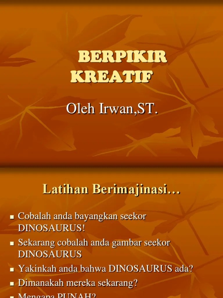 Berpikir Kreatif.ppt