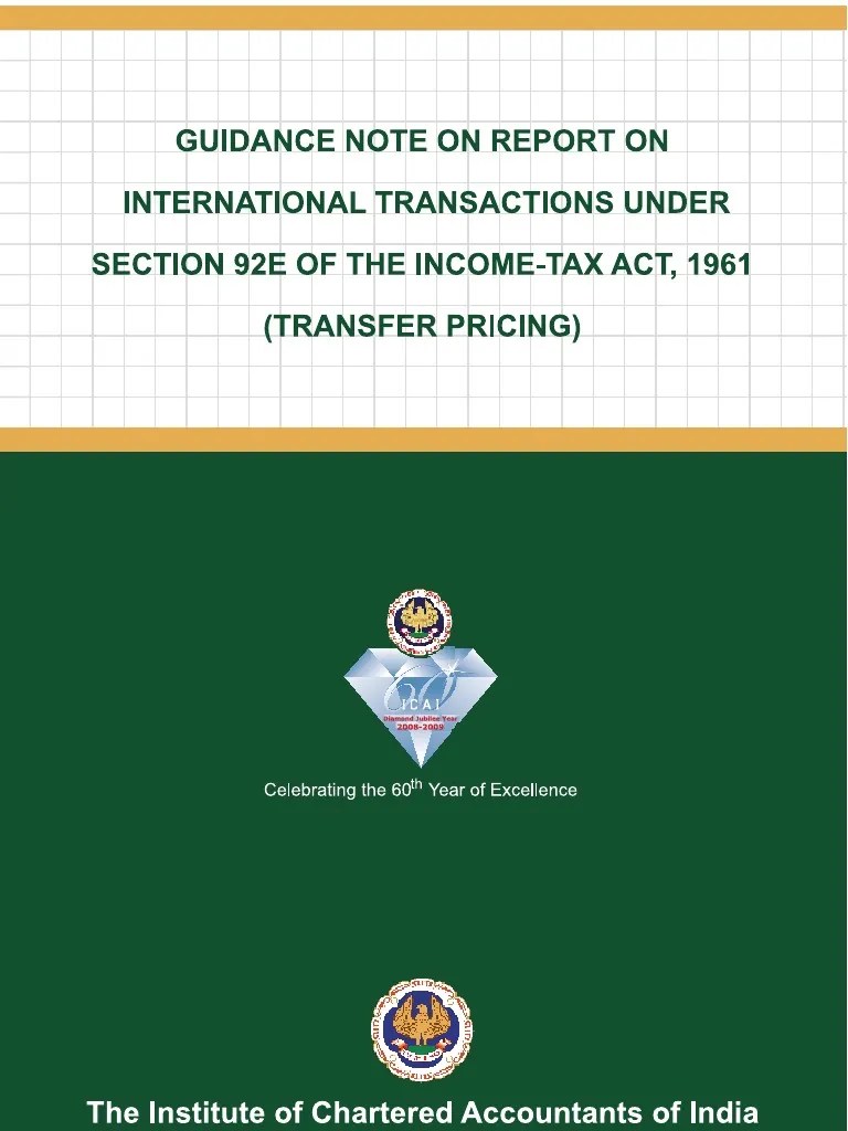 ICAI Guidance Note PDF Internal Audit Accounting