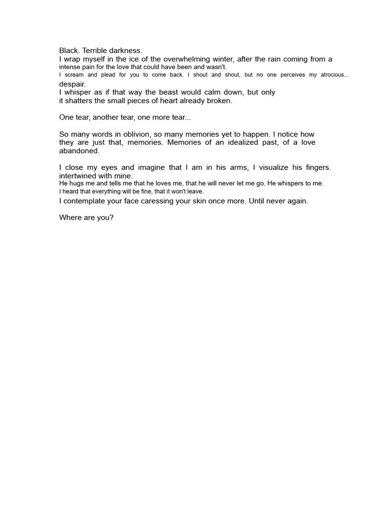 A Final "Goodbye" PDF