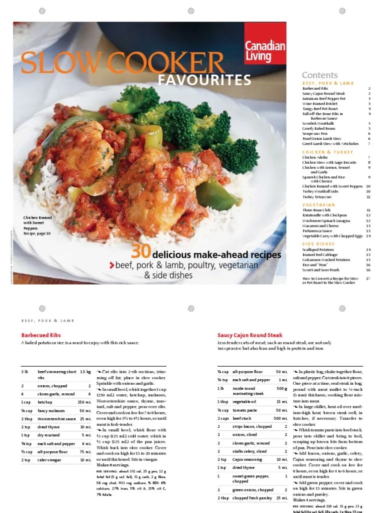 Slow Cooker PDF Beef Cajun Cuisine