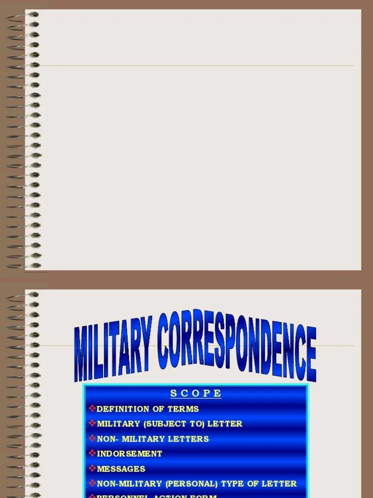 Military Correspondence Ms1