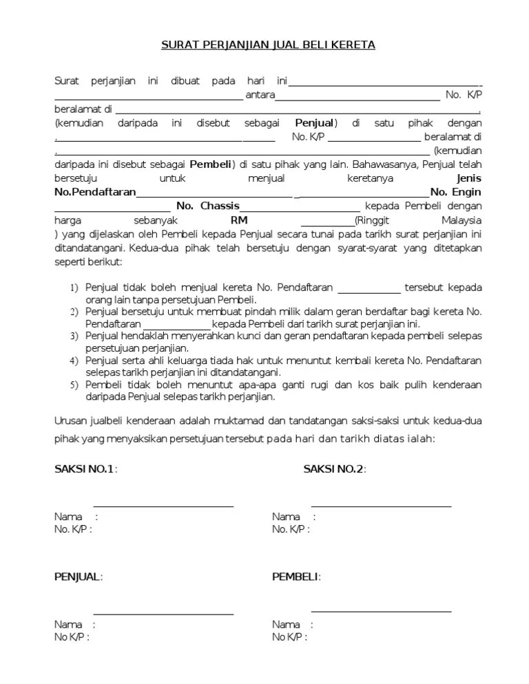 Contoh Surat Akuan Sumpah Tukar Hak Milik Rumah Kumpulan Contoh Surat Dan Soal Terlengkap