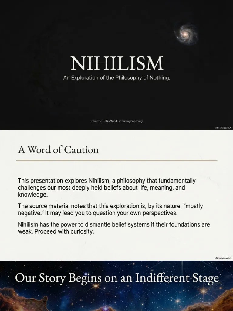 Nihilism A Philosophy of Nothing | PDF