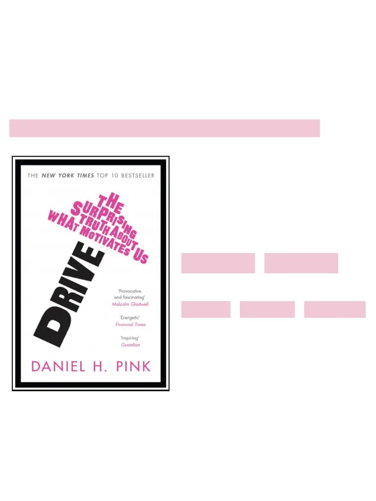 Drive The Surprising Truth About What Motivates Us Digital Download Pdf