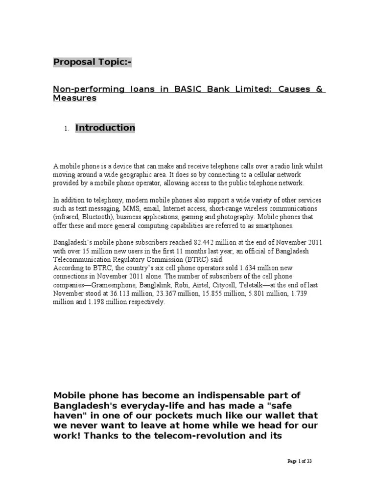 Research Proposal Sample Short Message Service Mobile Phones