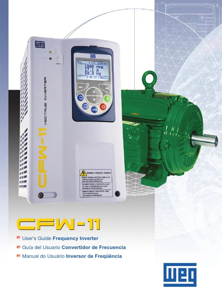 WEG Cfw 11 a Users Guide 10000063093 Manual English | Fuente de