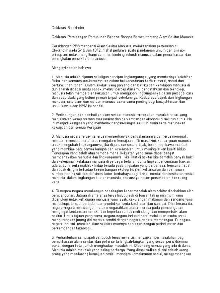 DEKLARASI STOCKHOLM 1972 PDF