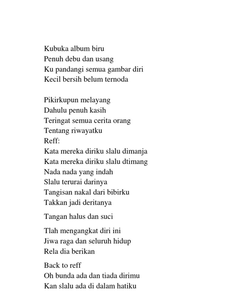 Kubuka Album Biru Penuh Debu Dan Usang – Rasanya