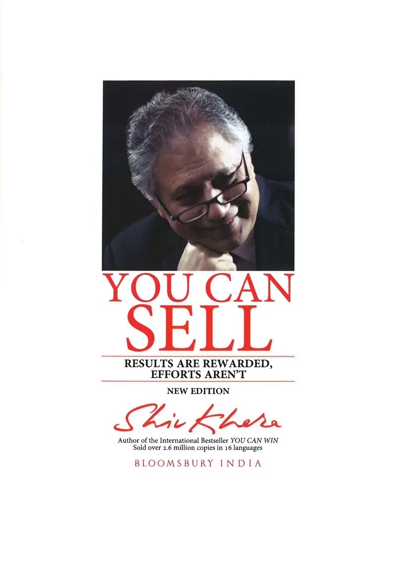 You Can Sell by Shiv Khera Book Read Online