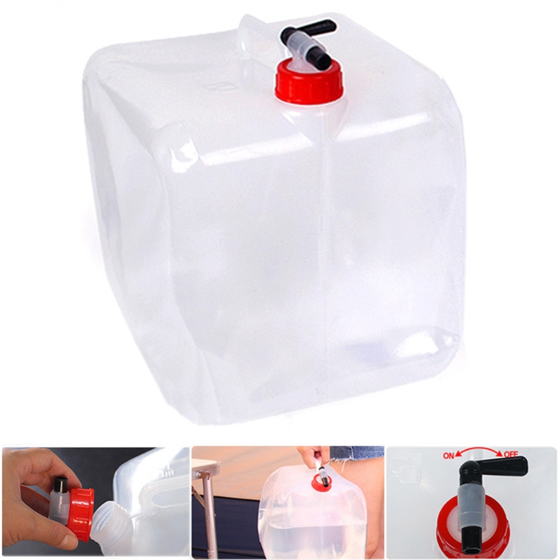 10L/20L Collapsible Plastic Water Tank Container, Portable Waterbob