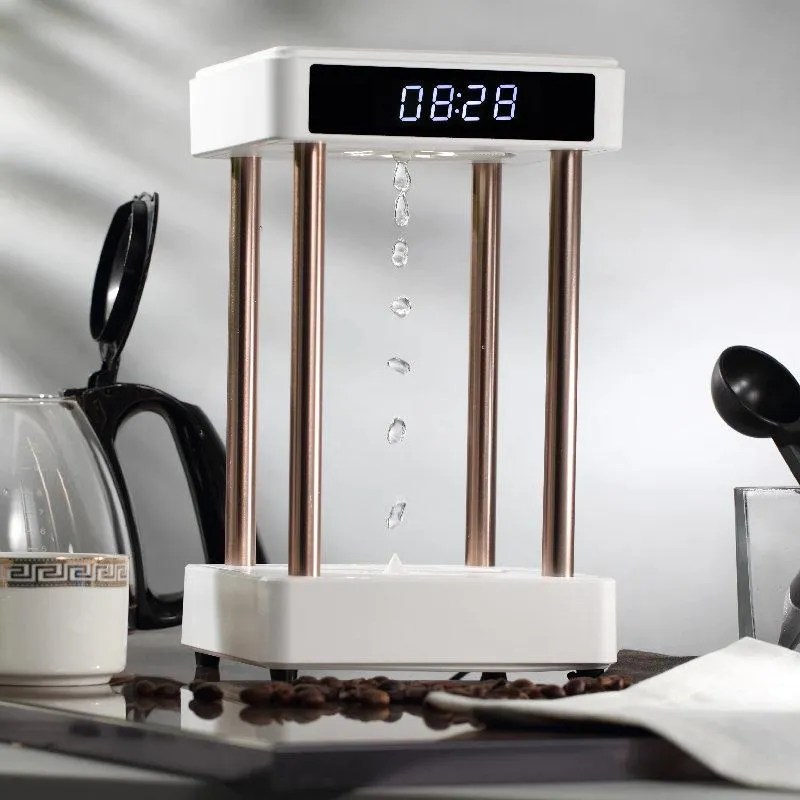 Anti Gravity Levitating Water Drops Time Hourglass