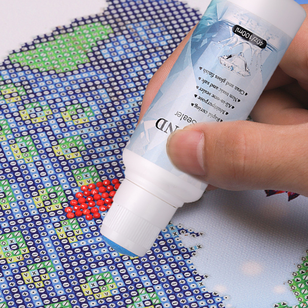 1pc 100ml Diamond Painting Sealer Conserver Permanent Hold Shine