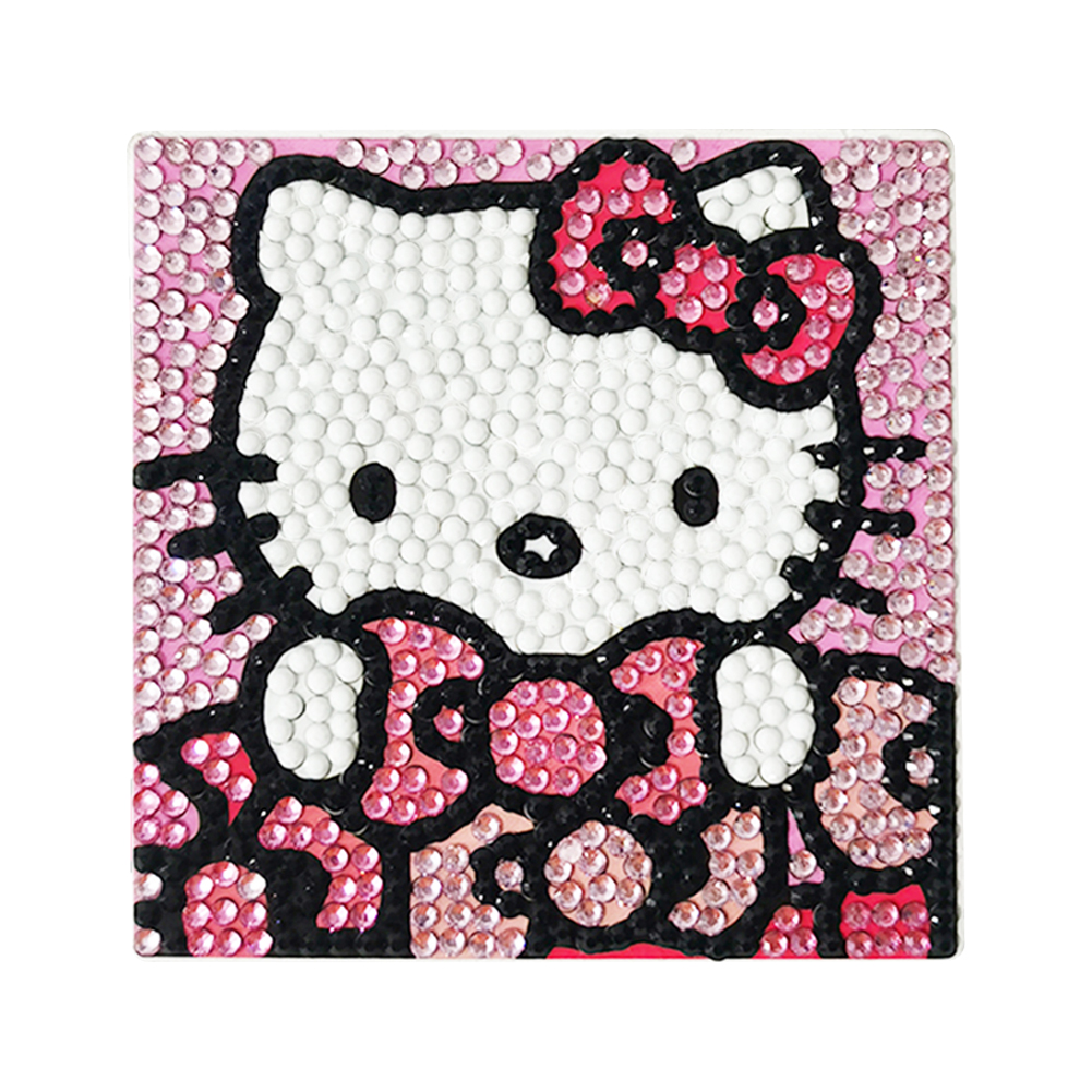 5D diy coaster céramique isolation cartoon paddiamond peinture