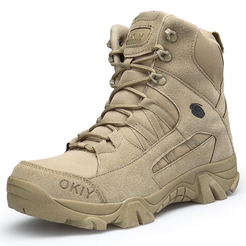 Outdoor hightop training tactical boots