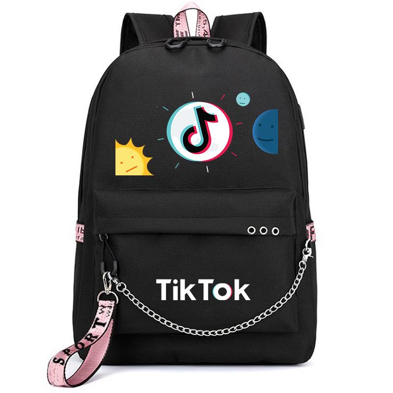 Tik Tok Sun Moon Backpack for Men Travel Hiking Laptop Backpack for