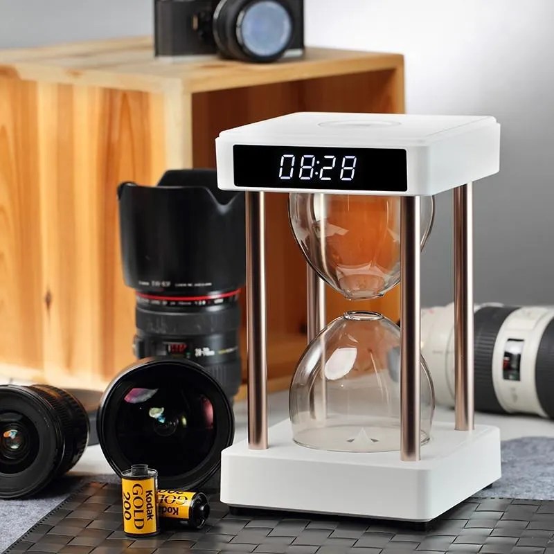 Anti Gravity Levitating Water Drops Time Hourglass