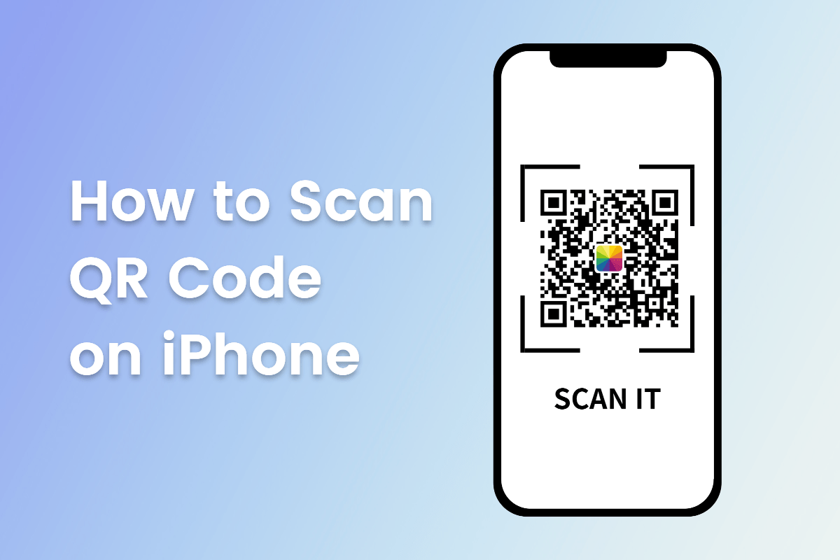 How to Scan QR Code on iPhone & iOS (2024) Fotor
