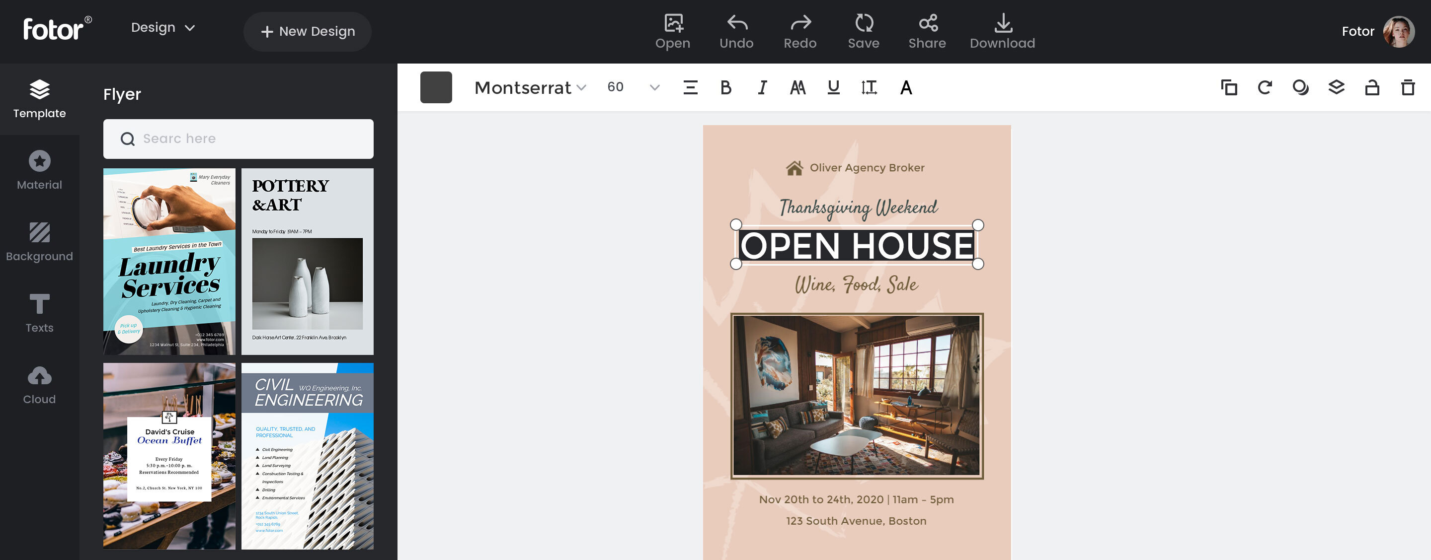 Create Custom Flyer Designs with Online Free Flyer Maker Fotor