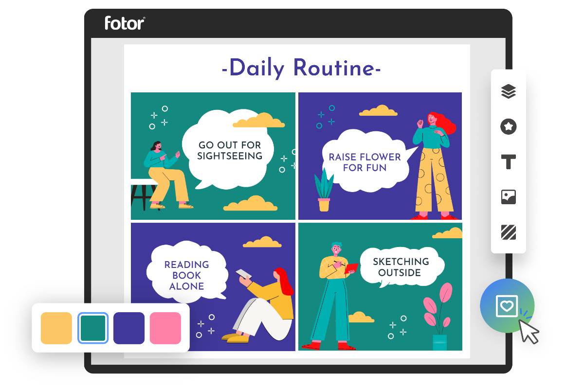 Comic Maker Make a Comic Strip Online (Easy & Free) Fotor