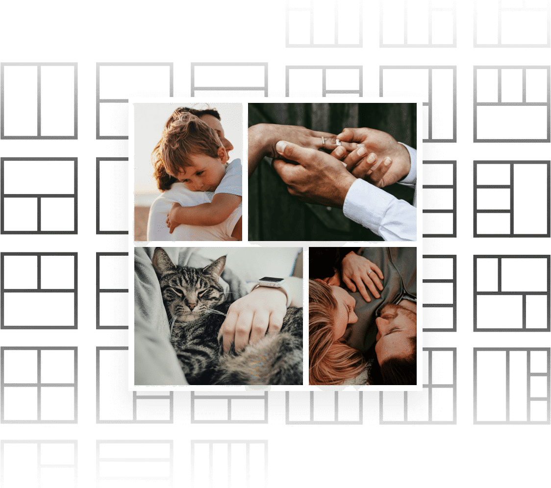 Editor de Fotos Collage Haz collages de fotos online gratis Fotor