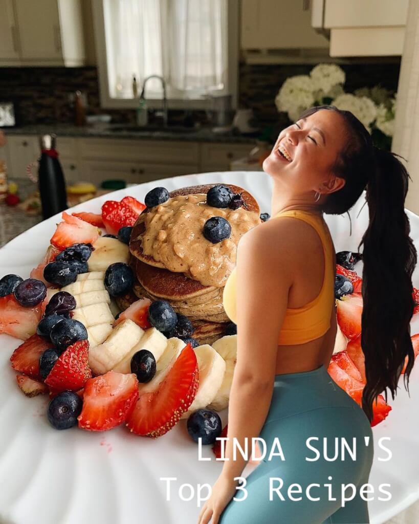 LINDA SUN 's Protein Pancakes, Proats, and Bing Recipe! imheatherr!