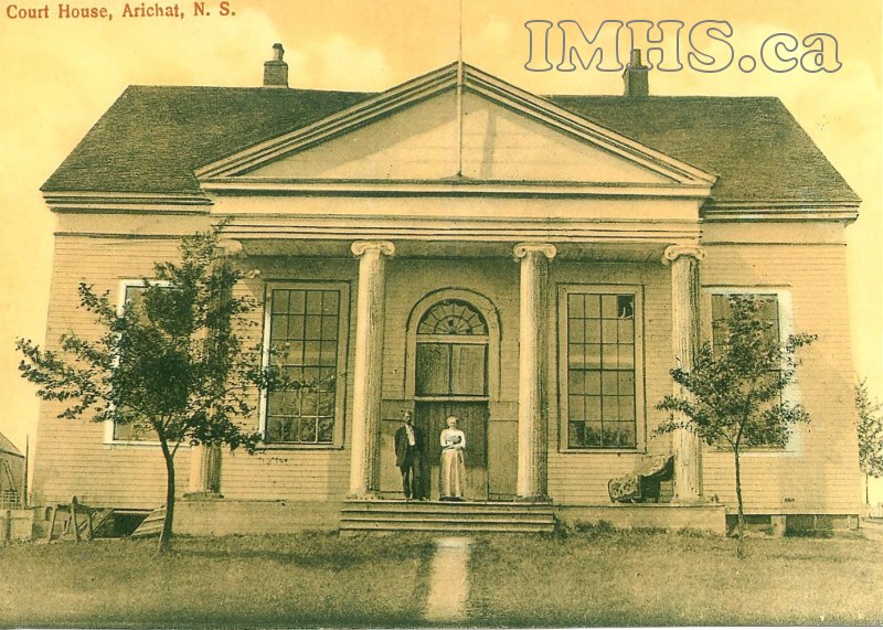 Court House 001 The Isle Madame Historical Society is located in