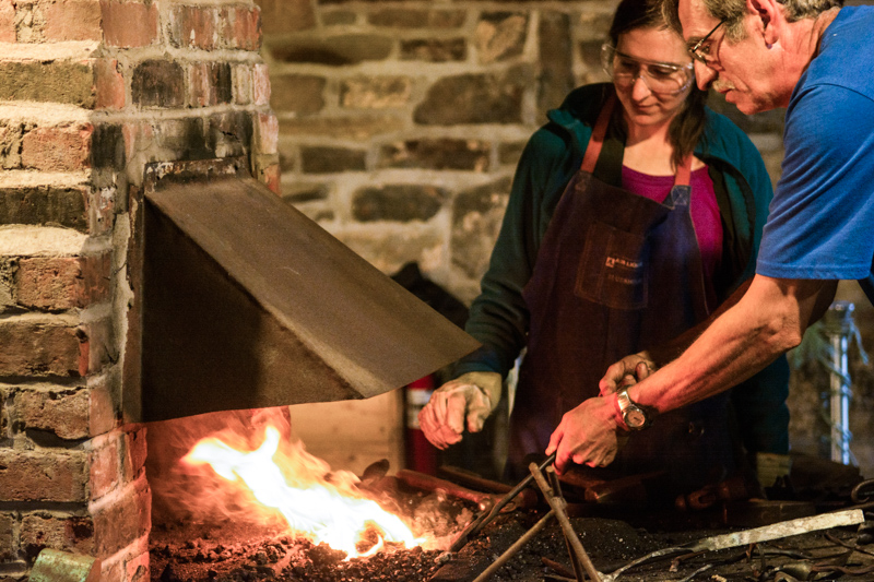 BLACKSMITHING The Isle Madame Historical Society is located in