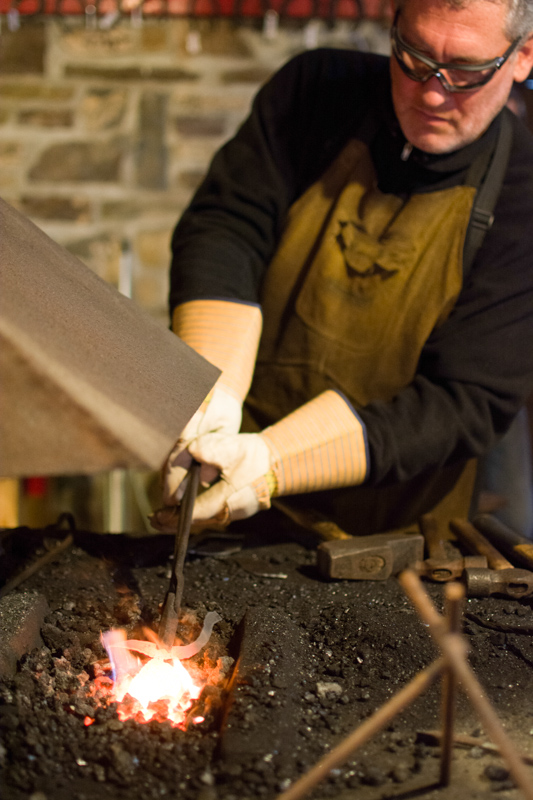 BLACKSMITHING The Isle Madame Historical Society is located in